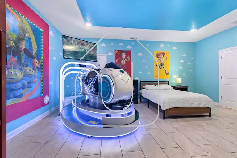 Casa 9Q no Storey Lake c/ Piscina Cinema e Games