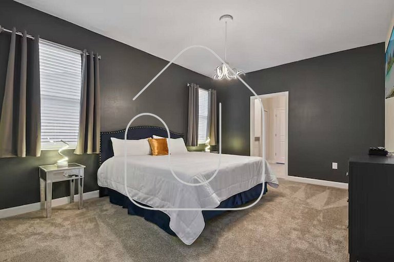 Casa 9Q no Storey Lake c/ Piscina Cinema e Games