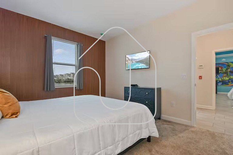 Casa 9Q no Storey Lake c/ Piscina Cinema e Games