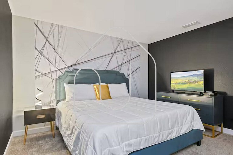 Casa 9Q no Storey Lake c/ Piscina Cinema e Games