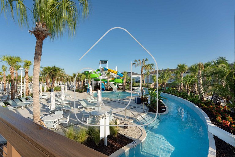 Casa 6Q no Windsor Cay c/ Piscina Privativa