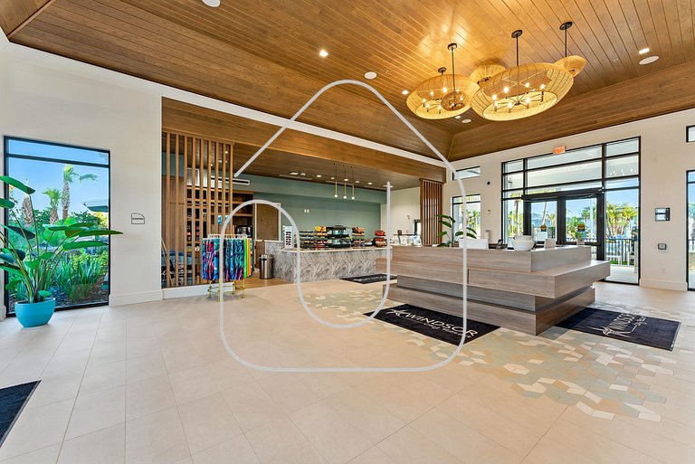 Casa 6Q no Windsor Cay c/ Piscina Privativa