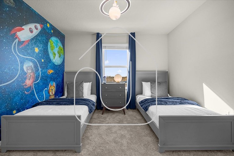 Casa 6Q no Windsor Cay c/ Piscina Privativa