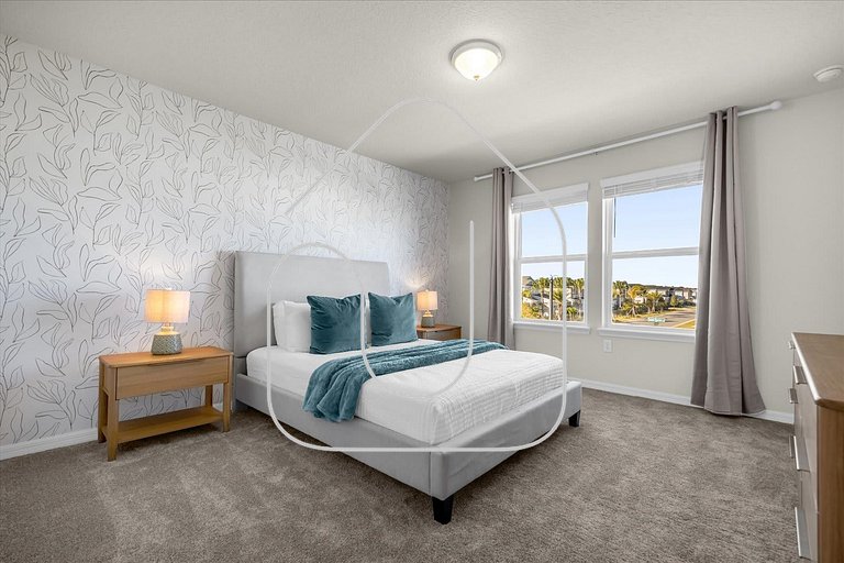 Casa 6Q no Windsor Cay c/ Piscina Privativa