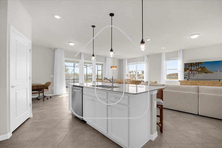 Casa 6Q no Windsor Cay c/ Piscina Privativa