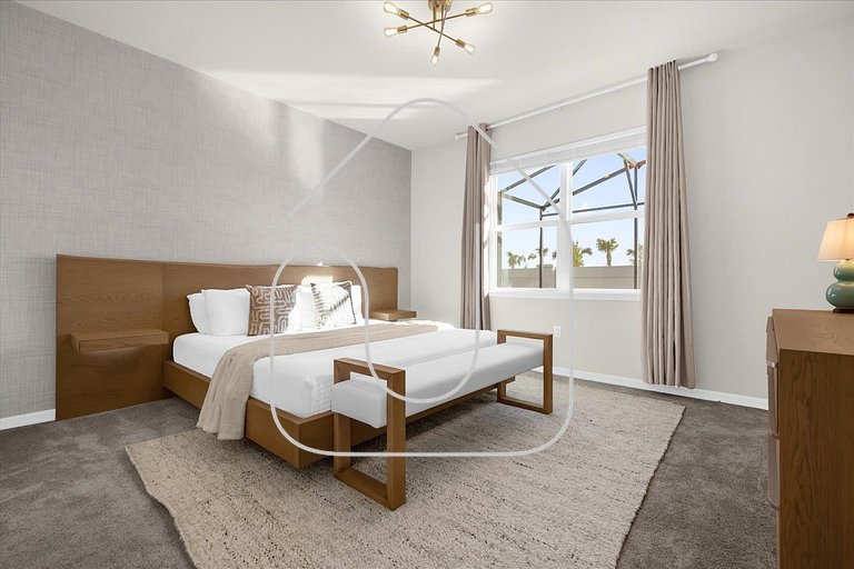 Casa 6Q no Windsor Cay c/ Piscina Privativa