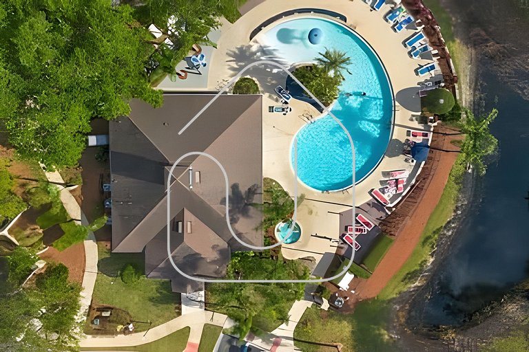 Casa 3Q Moderna c/ Piscina e Clube Resort