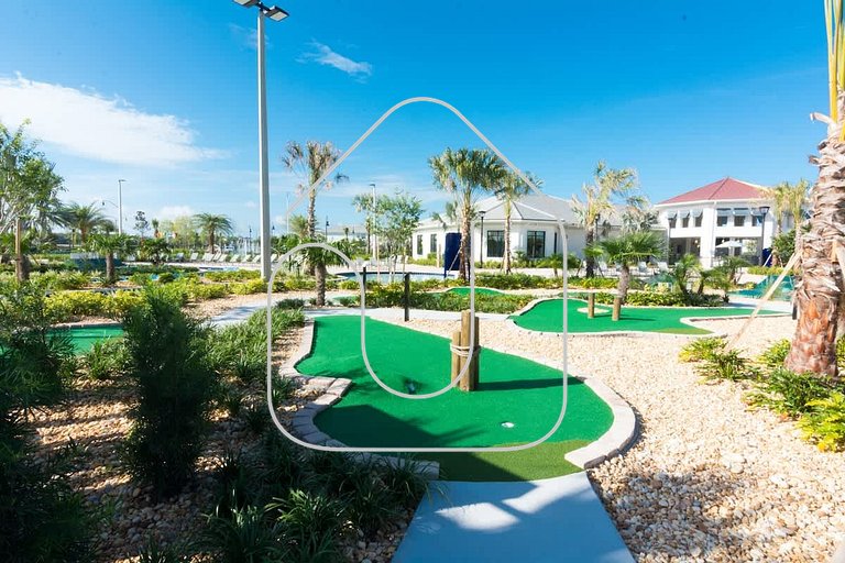 Casa 7Q Storey Lake c/ Piscina, Spa e Game Room