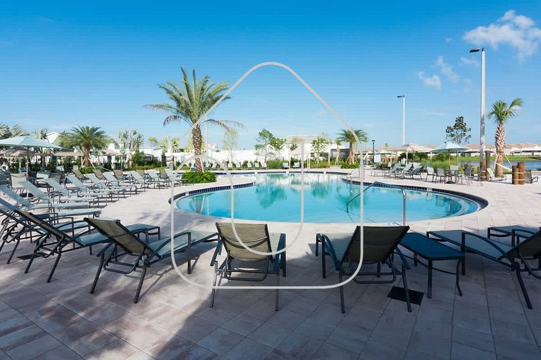 Casa 7Q Storey Lake c/ Piscina, Spa e Game Room