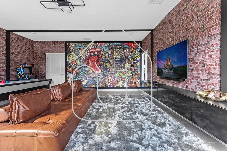 Casa 7Q Storey Lake c/ Piscina, Spa e Game Room