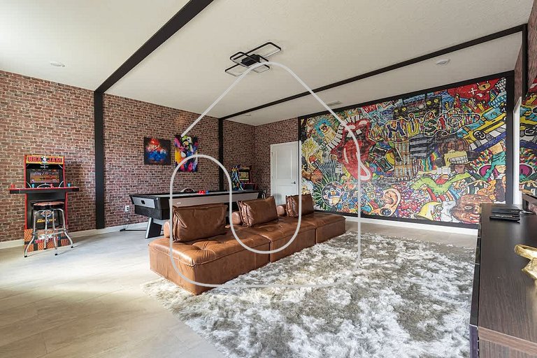 Casa 7Q Storey Lake c/ Piscina, Spa e Game Room