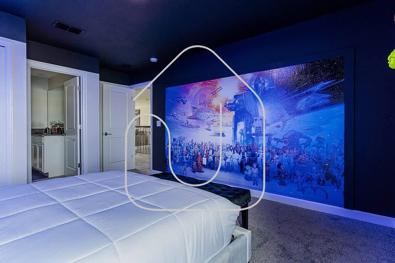 Casa 7Q Storey Lake c/ Piscina, Spa e Game Room