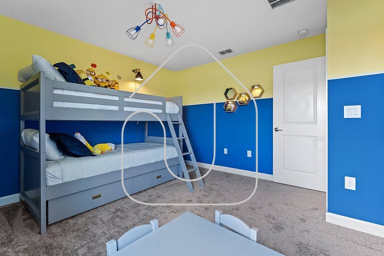 Casa 7Q Storey Lake c/ Piscina, Spa e Game Room