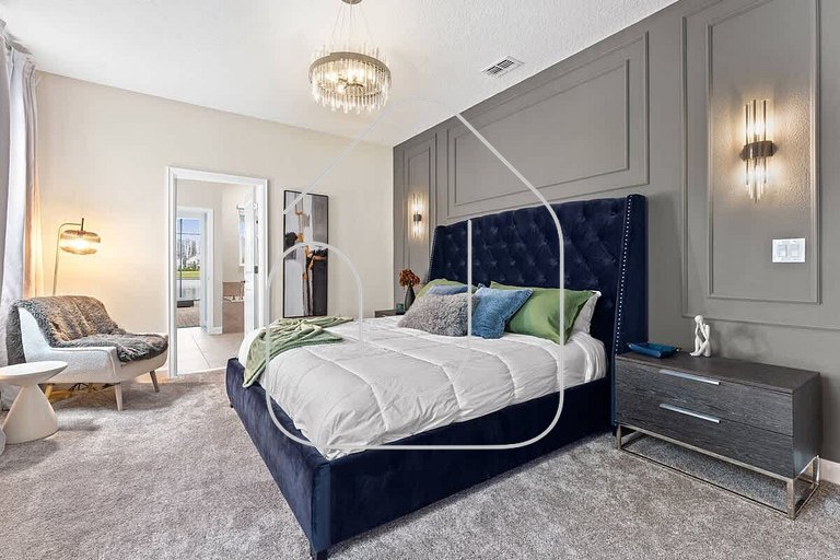 Storey Lake 7BR Villa w/ Pool, Spa & Game Room