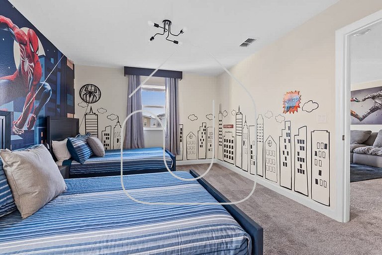 Casa 7Q Storey Lake c/ Piscina, Spa e Game Room