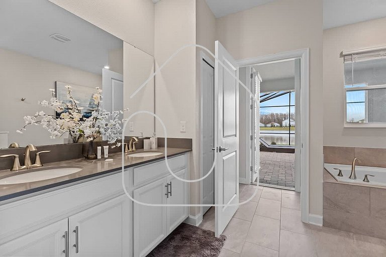 Casa 7Q Storey Lake c/ Piscina, Spa e Game Room