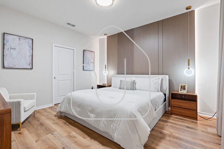 Vila Luxuosa 5 Quartos com Piscina e Lazer