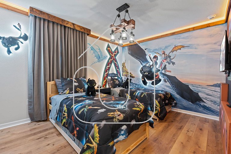 Luxury 5BR Villa with Pool and Themed Bedrooms