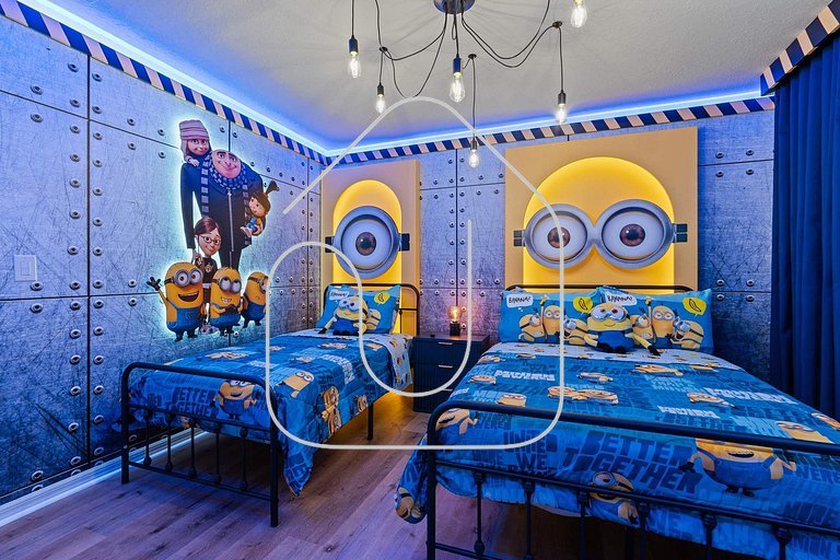 Luxury 5BR Villa with Pool and Themed Bedrooms