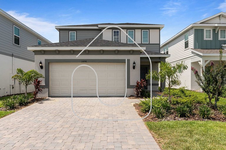 Vila Luxuosa 5 Quartos com Piscina e Lazer