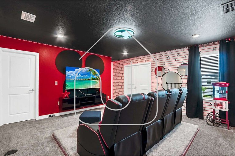 Storey Lake 9BR Villa w Pool, Theater, Game Room