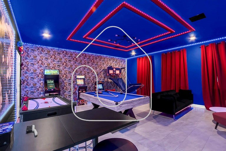 Storey Lake Casa 9Q c Piscina, Cinema e Game Room