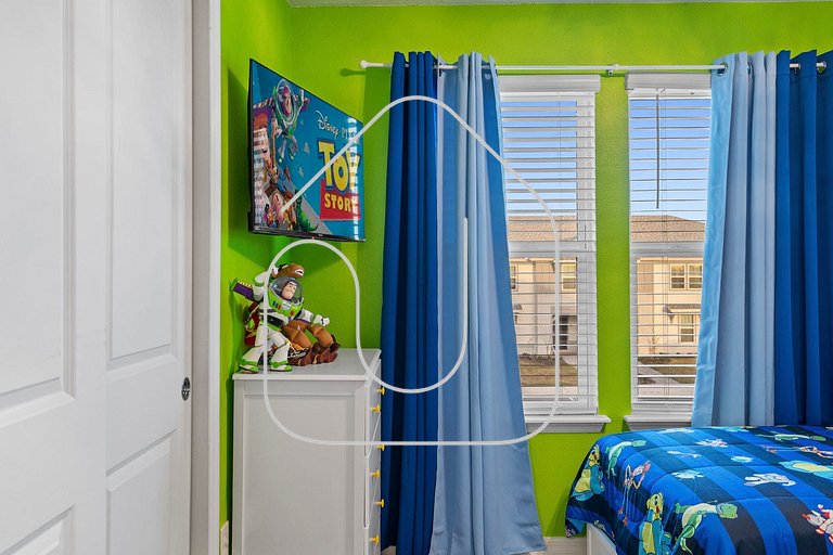 Casa 5Q Temática c/ Piscina no Windsor Cay