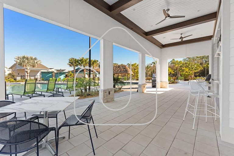 6BR / 5BA Villa w/ Pool & Spa – Storey Lake