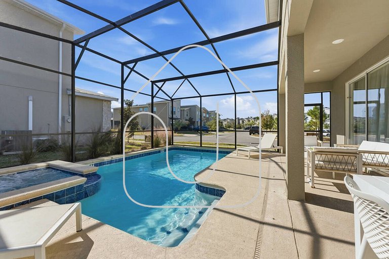 Casa 6Q / 5B c/ Piscina & Spa – Storey Lake