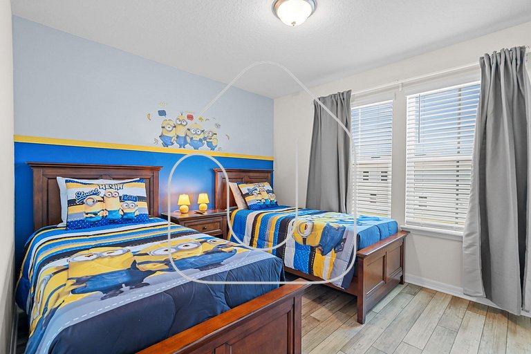 5BR Home w/ Private Pool & Themed Rooms