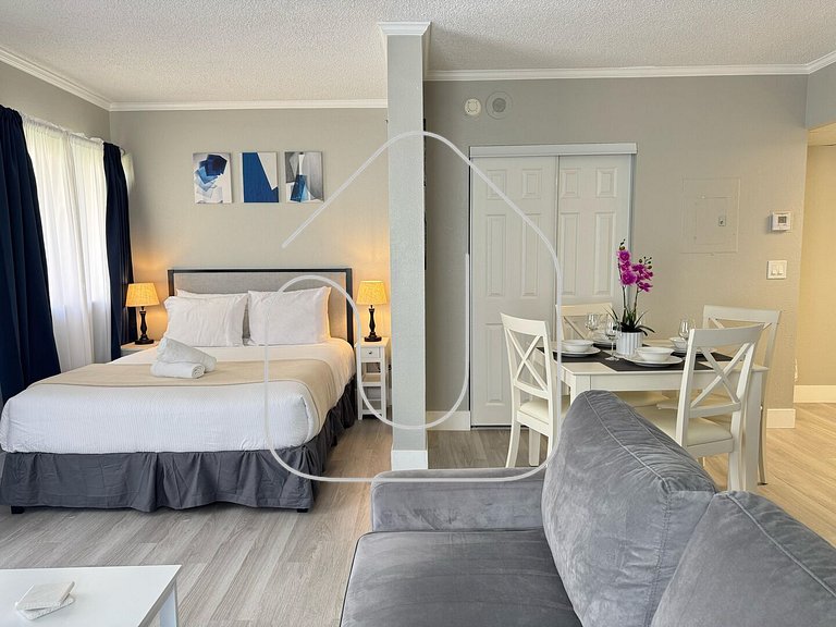 Estúdio Enclave 8 min da Universal c/ Piscina