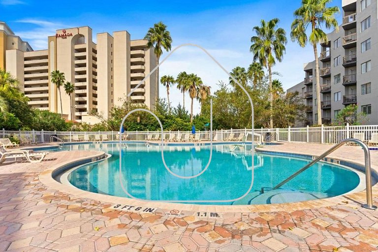 Estúdio Enclave 8 min da Universal c/ Piscina