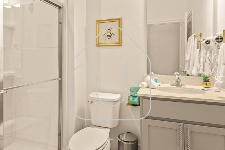 Casa 5Q Moderna c/ Piscina – 15min Disney