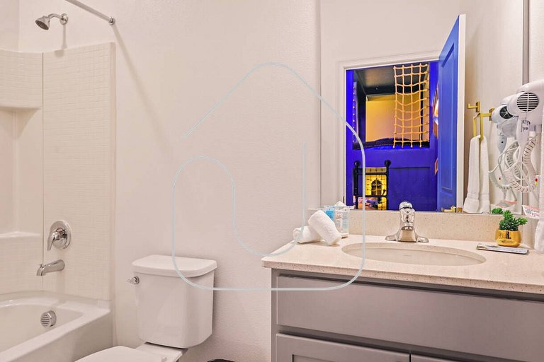 Modern 5BR Villa w/ Pool – 15 min to Disney