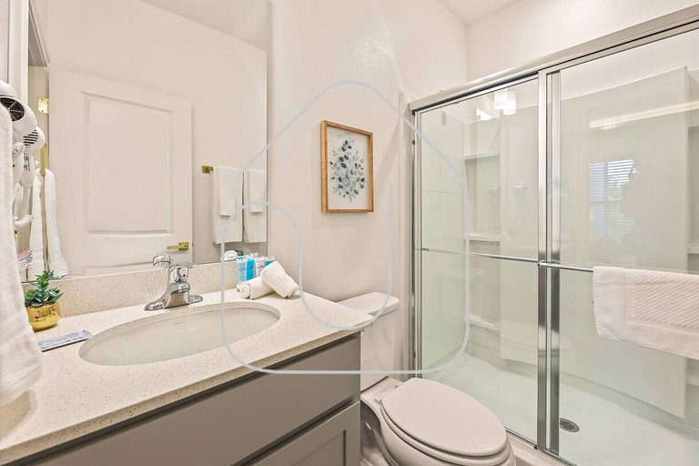 Modern 5BR Villa w/ Pool – 15 min to Disney