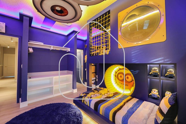 Casa 5Q Moderna c/ Piscina – 15min Disney