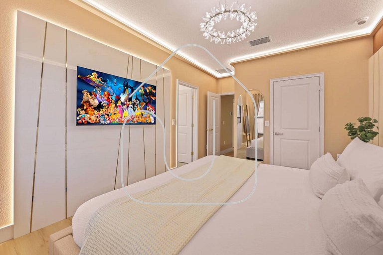 Casa 5Q Moderna c/ Piscina – 15min Disney