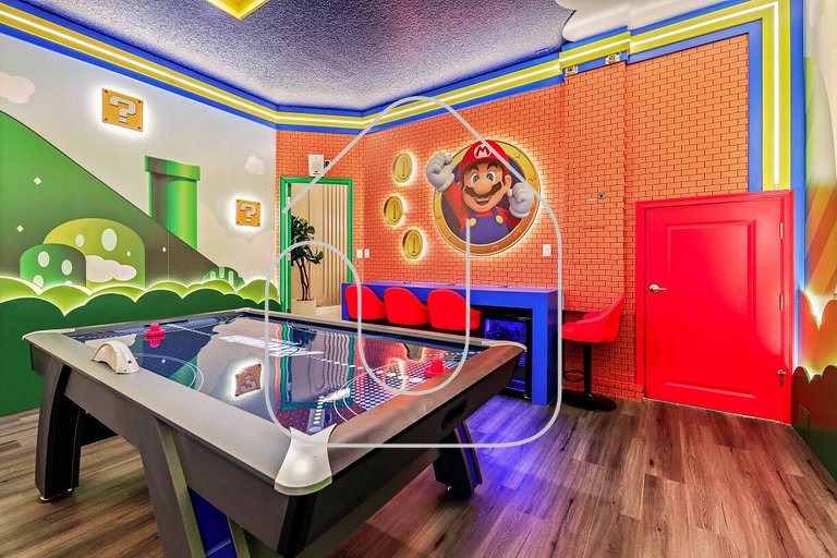 Casa 5Q Moderna c/ Piscina – 15min Disney