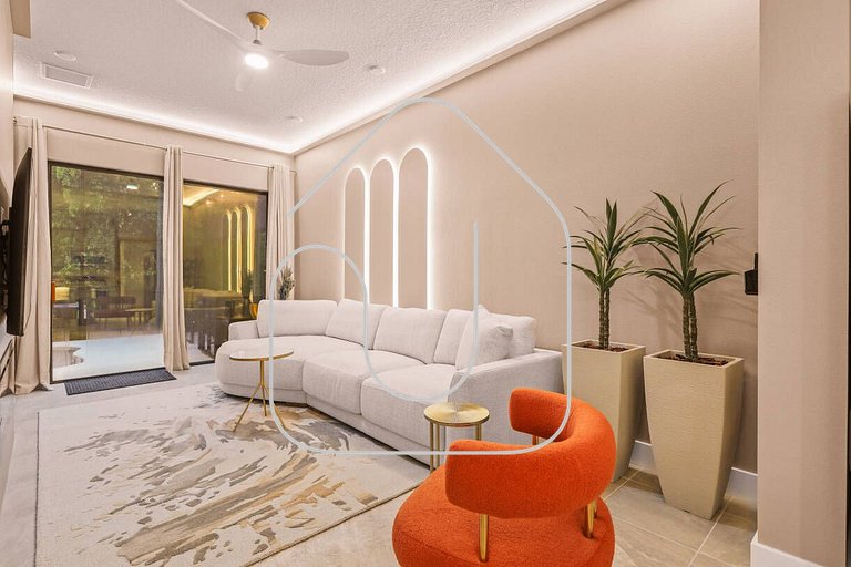 Casa 5Q Moderna c/ Piscina – 15min Disney