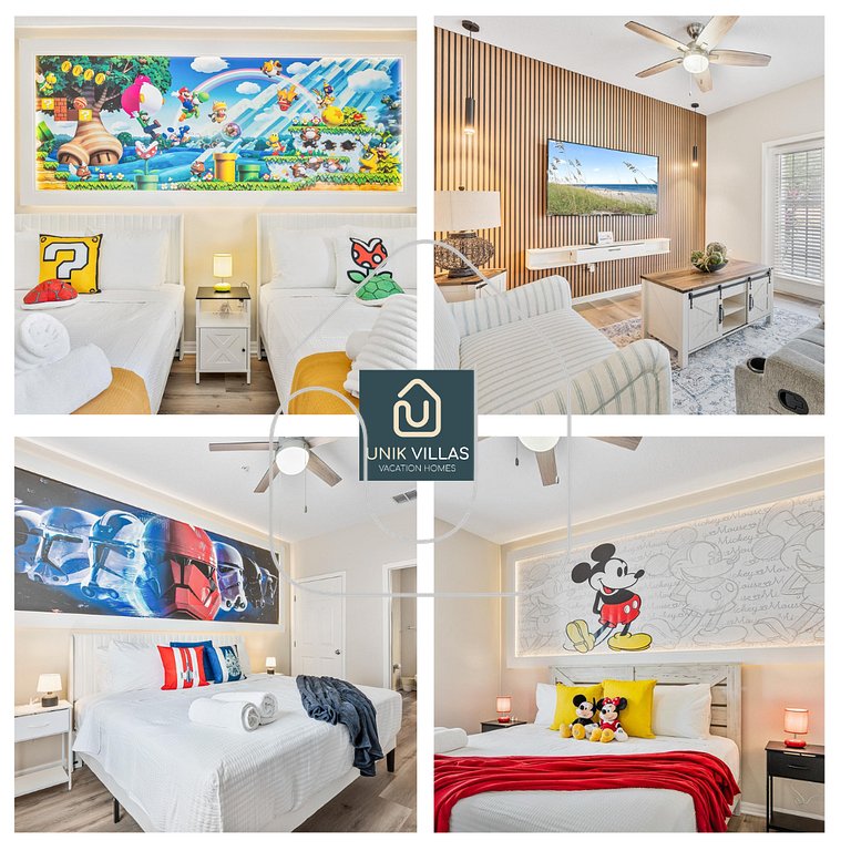 Epic 4BR Disney-Themed Condo