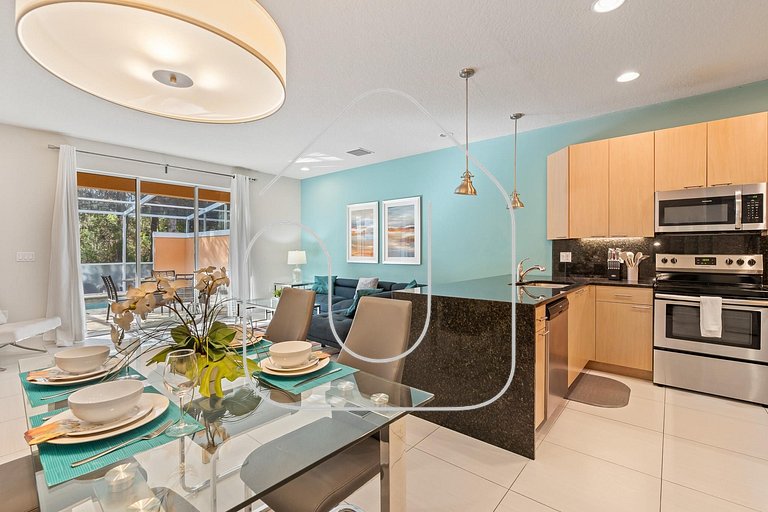 Linda casa com 3 hab y piscina privativa