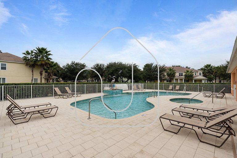 Amazing 3BDR with private pool - 1605