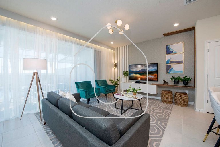 5BR Resort Townhome w/ Pool near Disney