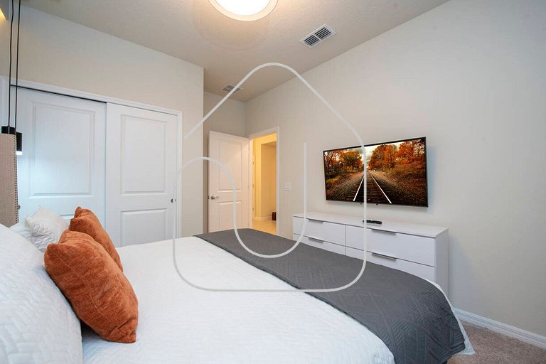 Casa 5Q em Resort c/ Piscina - Perto da Disney