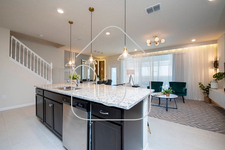 5BR Resort Townhome w/ Pool near Disney