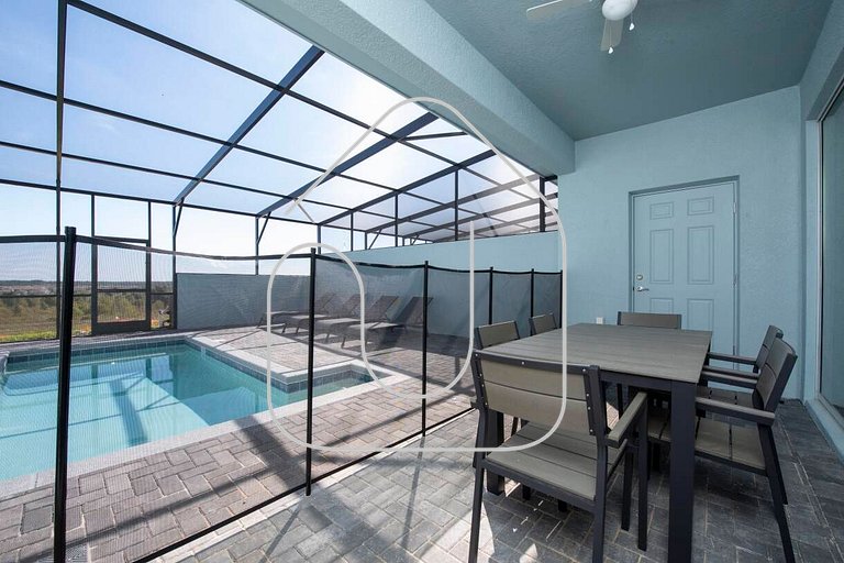 Casa 5Q em Resort c/ Piscina - Perto da Disney