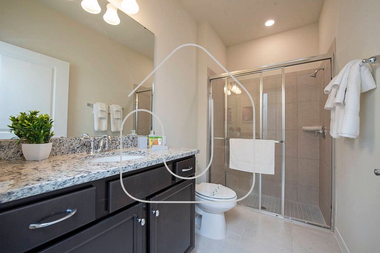 Casa 5Q em Resort c/ Piscina - Perto da Disney