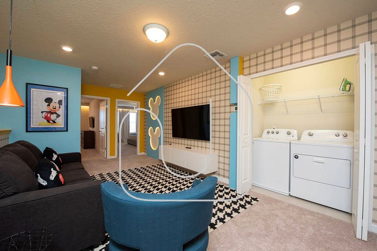 Casa 5Q em Resort c/ Piscina - Perto da Disney