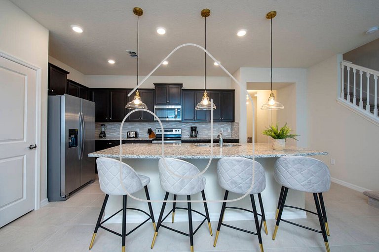 Casa 5Q em Resort c/ Piscina - Perto da Disney