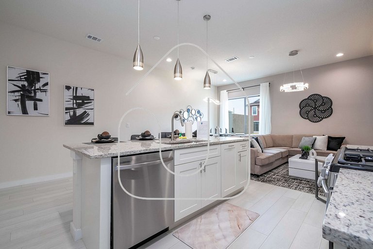 Townhome 3Q no Summerville com Quarto Temático